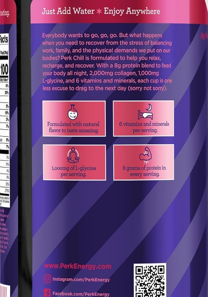 Perk Chill Chocolate Raspberry Drink Mix - Image 4